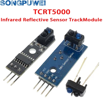 Инфрачервен отразяващи сензор TCRT5000, IR фотоелектричния ключ, Бариерен линеен модул за Arduino, внасяни диод Триодная такса 3.3
