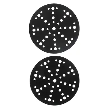 2x Полиращи дискови накладки 150 мм с 48 дупки за подпори шлифовъчни плочи за резби