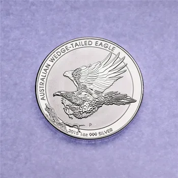 1 унция 2015 Австралийски Клинохвостый орел Сребърна монета на кралица Елизабет II