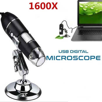 1600x USB Цифров микроскоп, Детски микроскоп, лупа със стойка За 2000/2003 / XP / Vista / 7/8/10 за Linux за Android