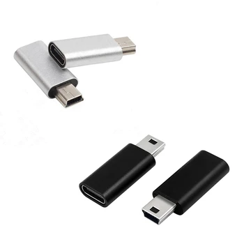 Адаптер C USB към Mini USB 2.0 Type C Женски към Mini USB мъжки Адаптер за конвертиране на MP3-плейъри Gopro Dash Cam