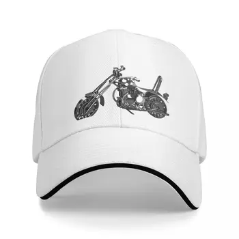 Реколта шапка за мотоциклет, бейзболна шапка, шапка от слънцето, дамски, мъжки шапки