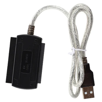 Нов кабел адаптер за USB 2.0 IDE SATA S-ATA/2.5/3.5 (кабел-адаптер)
